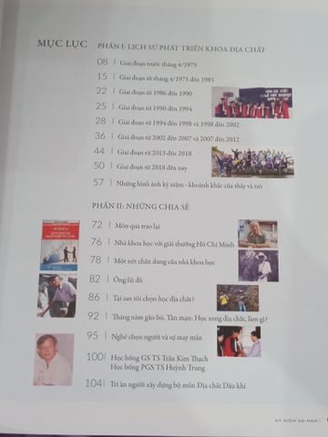  Chút Tình Gửi Lại: Kỷ niệm 66 năm hình thành và phát triển khoa địa chất trường ĐH Khoa học tự nhiên - ĐHQG HCM (1954-2020) - Nhiều tác giả 