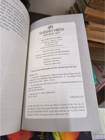  Vị Thành Niên Viên Ngọc Quý – Carl Pickhardt 