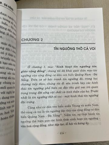 Tín Ngưỡng Cư Dân Ven Biển Quảng Nam Đà Nẵng - TS. Nguyễn Xuân Phương
