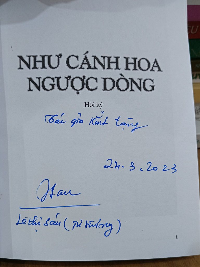  Như Cánh Hoa Ngược Dòng - Lê Thị Sáu (Tư Sương) 