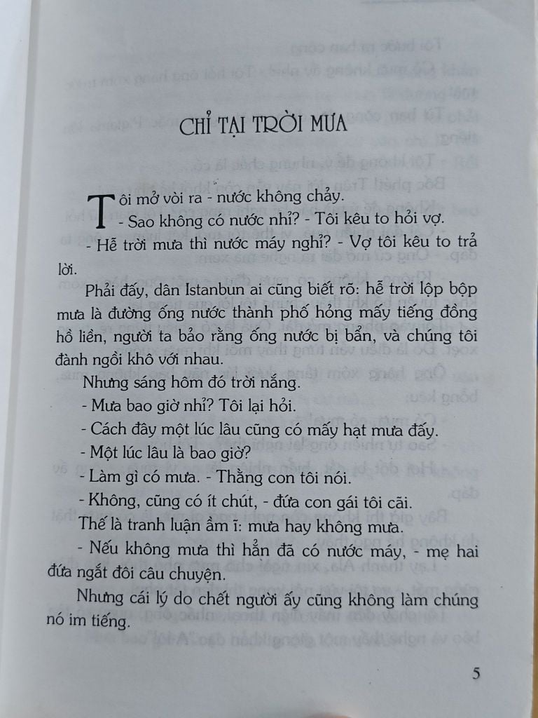  Chỉ Tại Trời Mưa - Azit Nexin (Thái Hà, Đức Mẫn Dịch) 