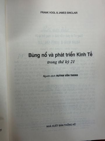  Bùng Nổ & Phát Triển Kinh Tế Trong Thế Kỷ 21 - Frank Vogl, James Sinclair 
