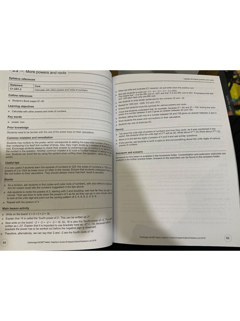  Cambridge Igcse : Maths Teacher'S Guide - Isabel Marsden, Chris 