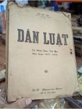  Dân Luật - Nguyễn Tấn Thành 