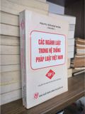  Các Ngành Luật Trong Hệ Thống Pháp Luật Việt Nam - Trần Ngọc Đường 