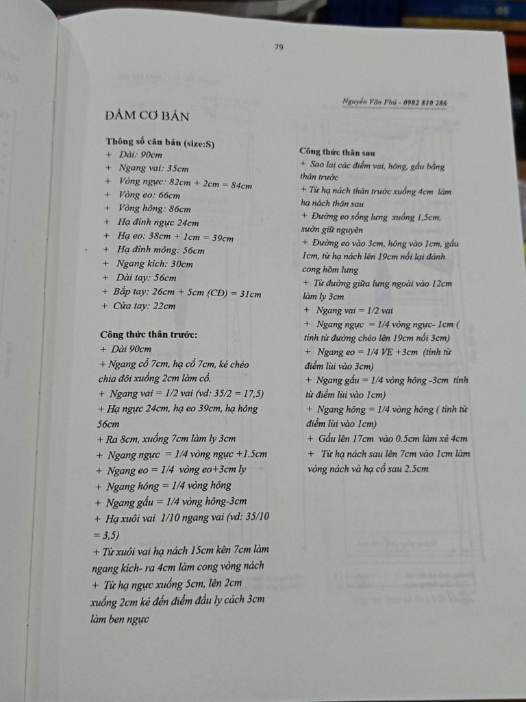  Giáo Trình Cắt May Toàn Tập: Cắt May Cao Cấp Form Sài Gòn (Ren-rich) - Nguyễn Văn Phú 