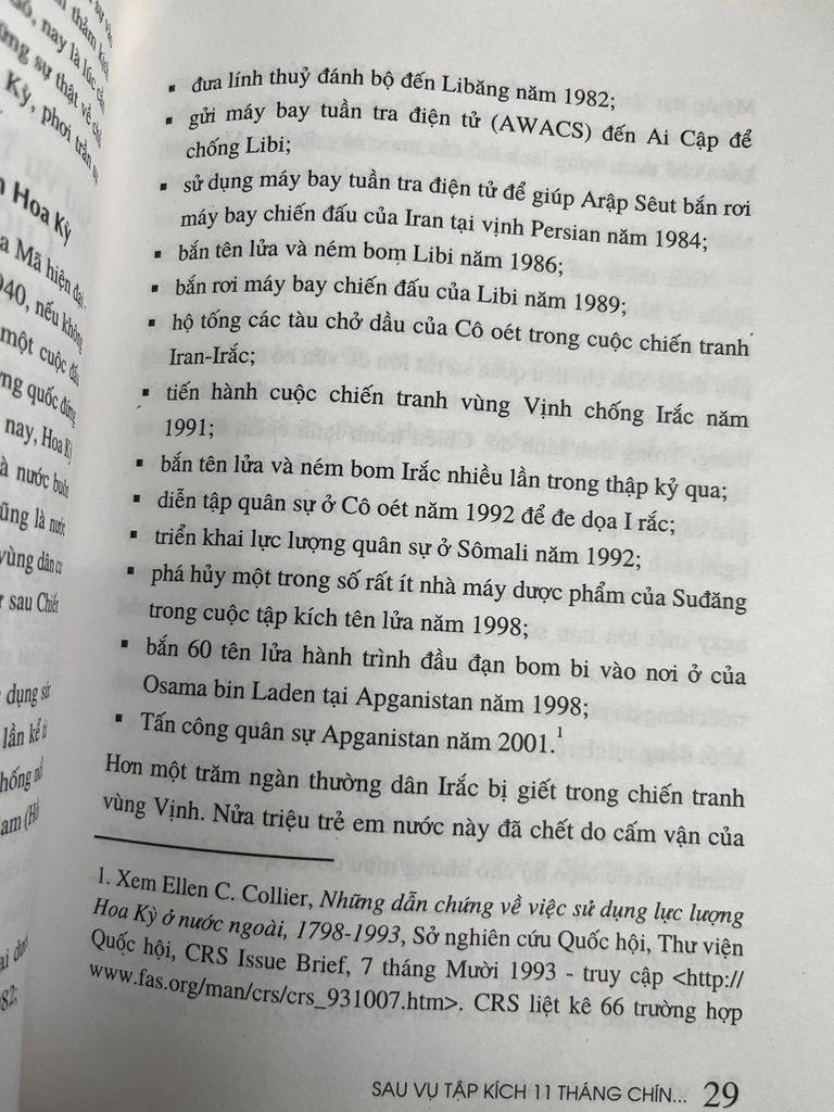  Về Chủ Nghĩa Khủng Bố 