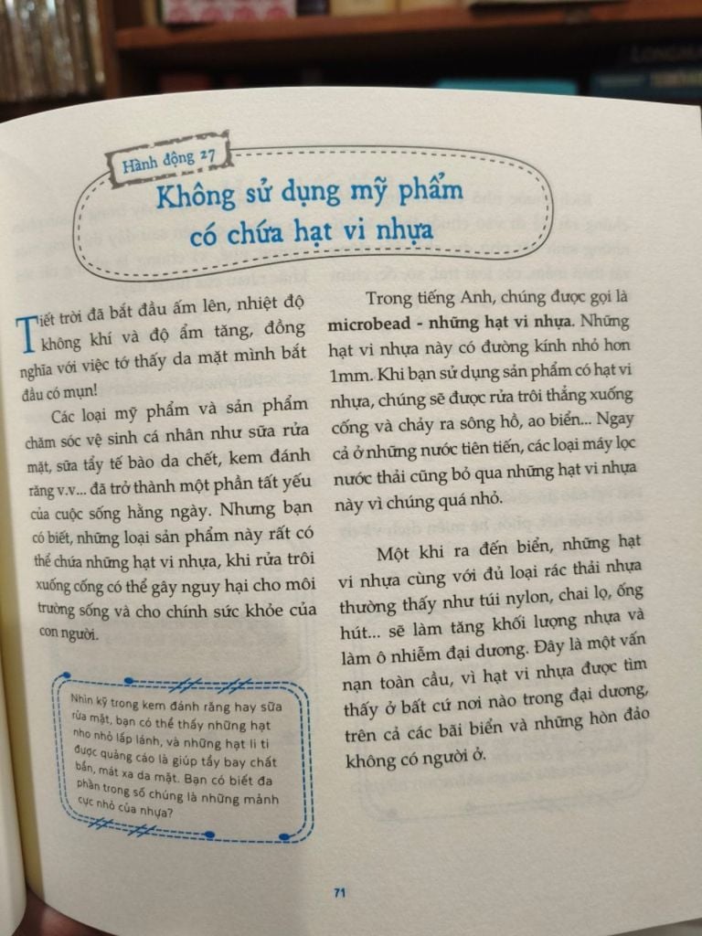  100 Điều Nhỏ Nhặt Tớ Làm Cho Trái Đất - Trang Nguyễn 