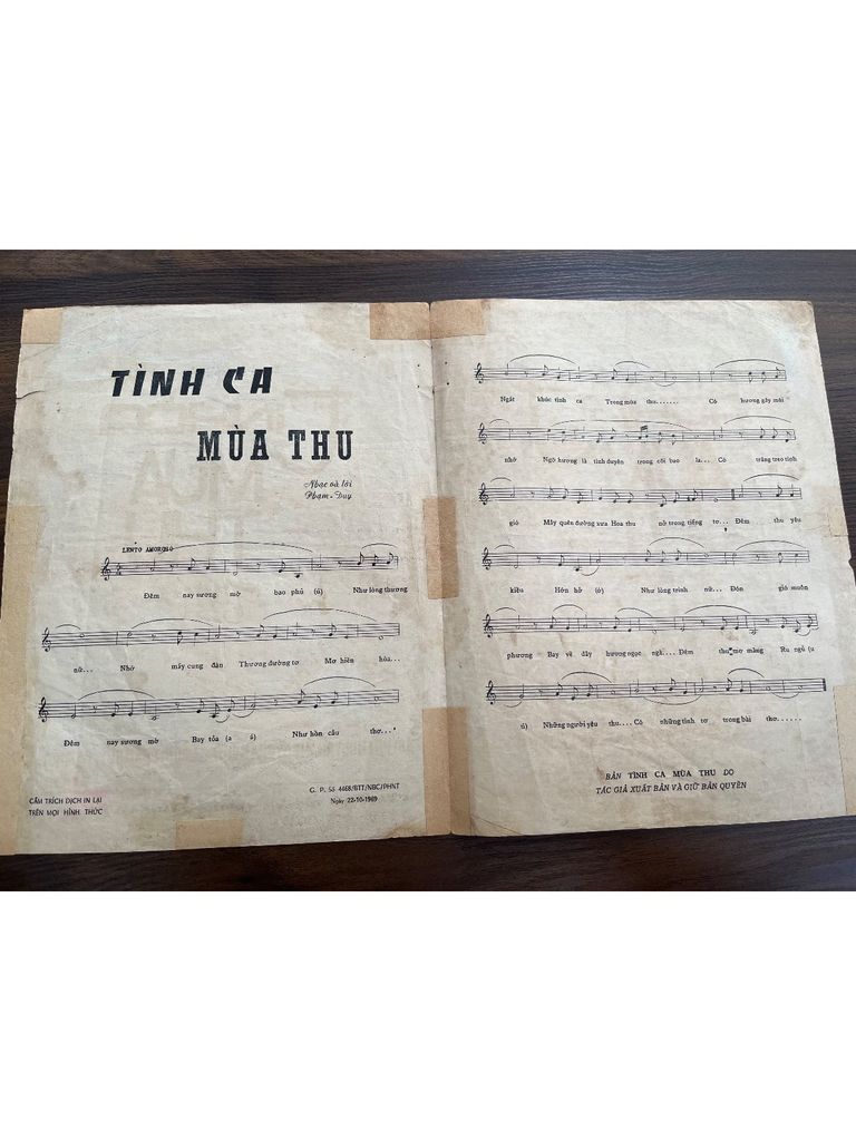  Tình Ca Mùa Thu - Phạm Duy 