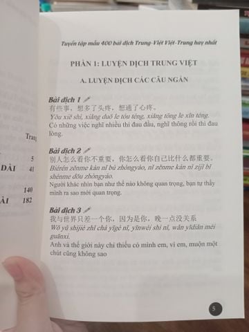  Tuyển tập 400 mẫu bài dịch Trung - Việt, Việt - Trung hay nhất - Diệu Hồ 
