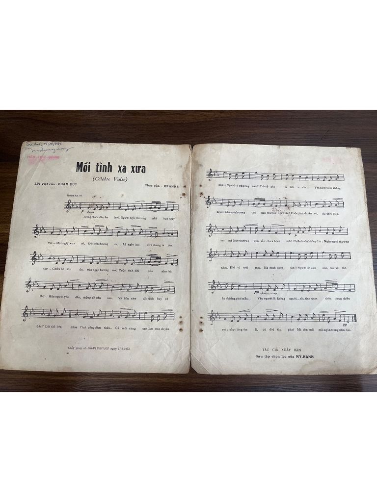  Mối Tình Xa Xưa - Phạm Duy 