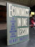  Economics in one lesson - Herry Hazlitt 