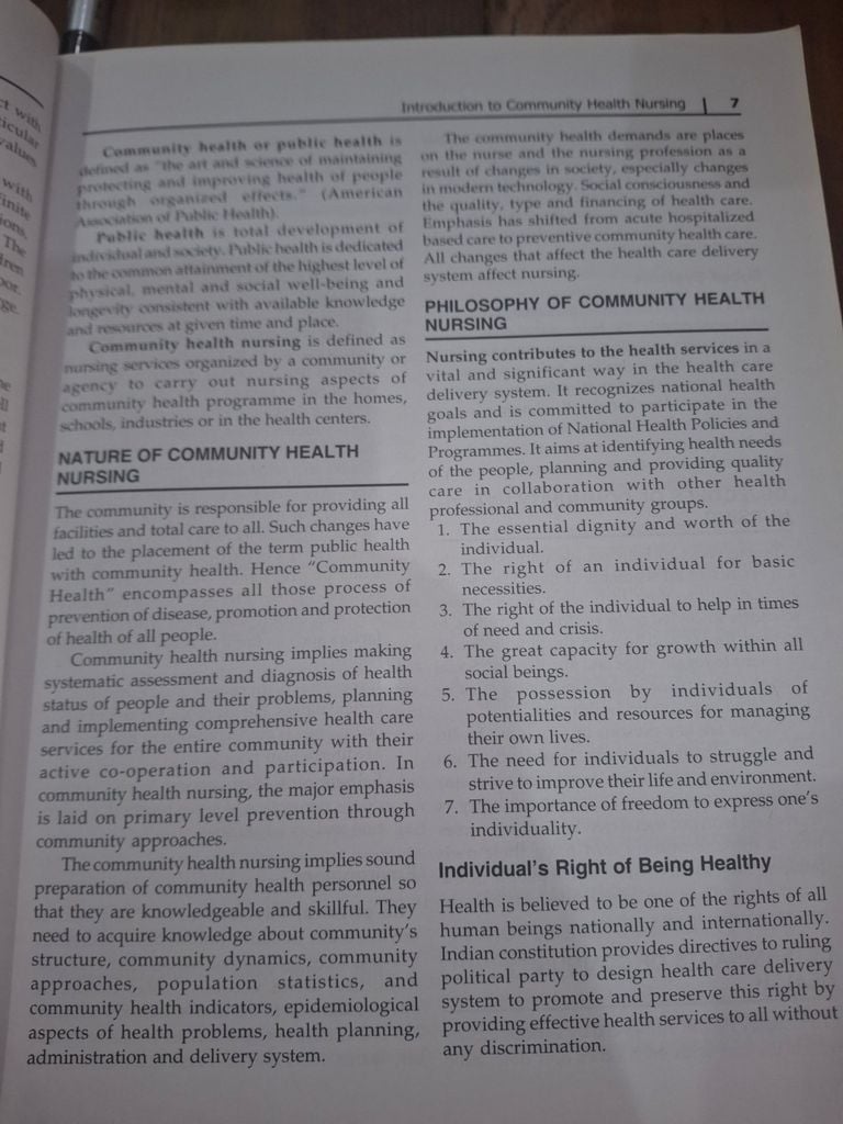  Basic Concepts Of Community Health Nursing - I Clement 