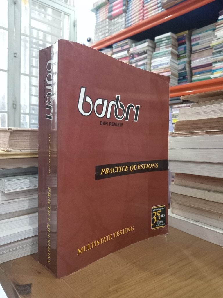  Barbri Bar Review Practice Questions Multistate Testing 