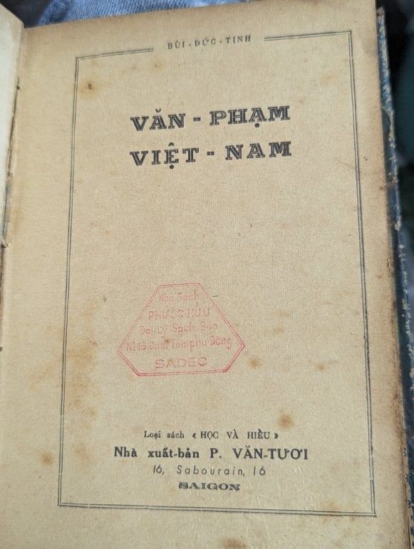  Văn Phạm Việt Nam - Bùi Đức Tịnh 
