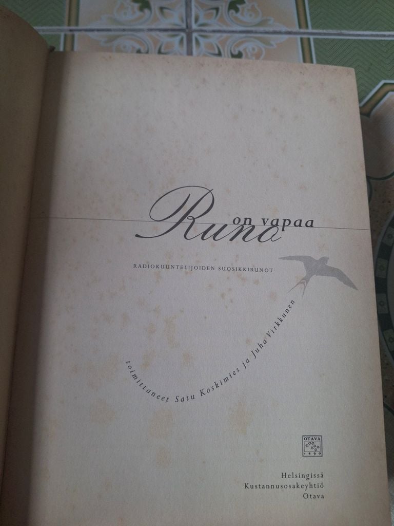  Runa On Vapaa 