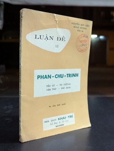  Luận đề về phan chu trinh - Nguyễn Duy Diễn & Bằng Phong 