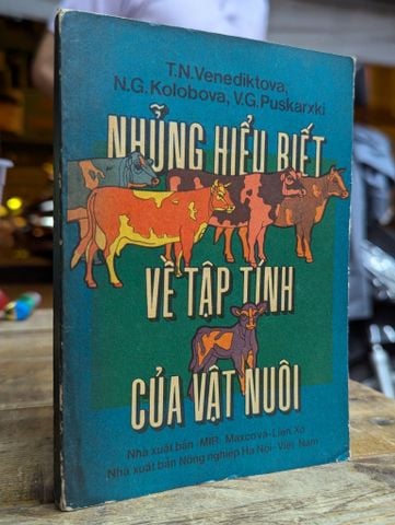 Những Hiểu Biết Về Tập Tính Vật Nuôi - T.n.venediktova & Nhóm Cộng Sự
