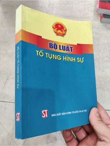  Bộ Luật Tố Tụng Hình Sự 