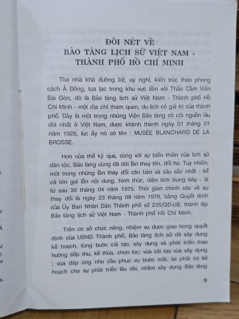  Bảo Tàng Lịch Sử Việt Nam Thành Phố Hồ Chí Minh 