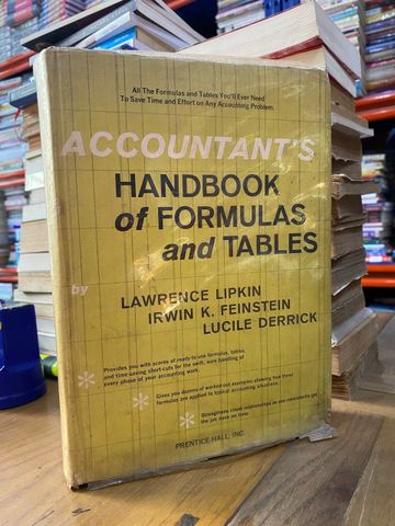  Accountant’s Handbook of Formulas and Tables - Lawrence Lipkin, Irwin K. Feinstein, Lucile Derrick 