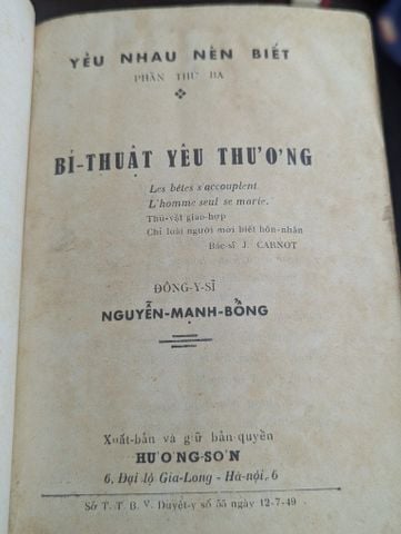  Yêu nhau nên biết bí thuật yêu thương - Đông y sĩ Nguyễn Mạnh Bổng 