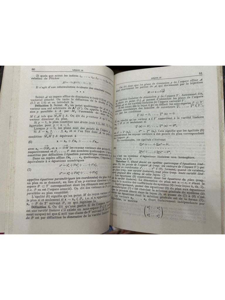  Leçons De Géométrie Algèbre Linéaire Et Géométrie Différentielle - Mikhail Postnikov 