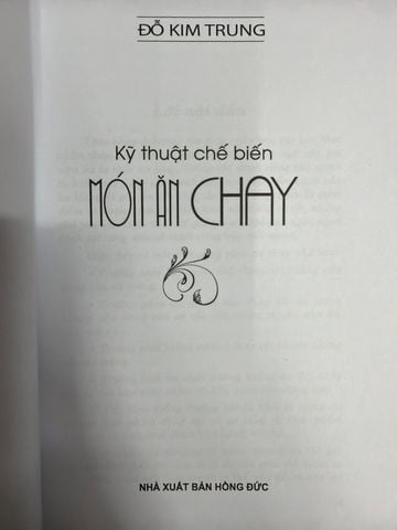  Kỹ Thuật Chế Biến Món Ăn Chay - Đỗ Kim Trung 