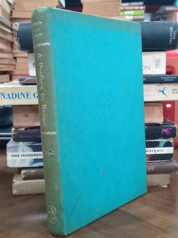  A Preface to Bacon - C. J. Dixon 