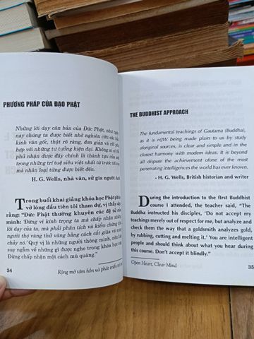  Rộng Mở Tâm Hồn và Phát Triển Trí Tuệ - Ni Sư Thubten Chodron (Hoàng Nguyên, Nguyễn Minh Tiến Dịch) 
