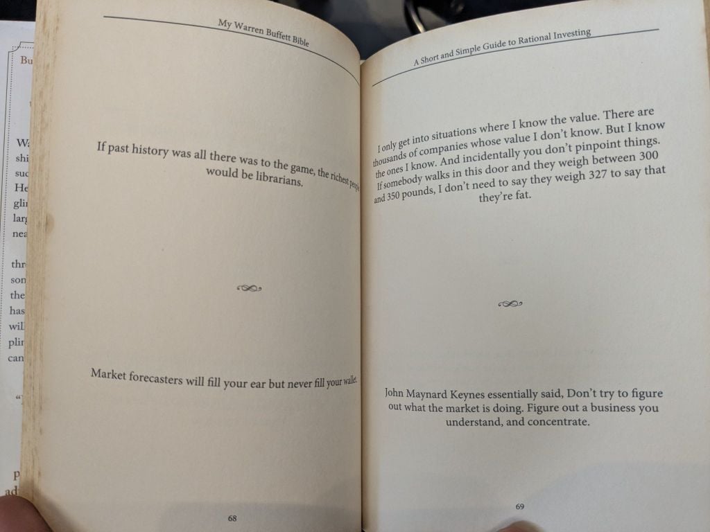  My Warren Buffett Bible - Robert L.bloch 