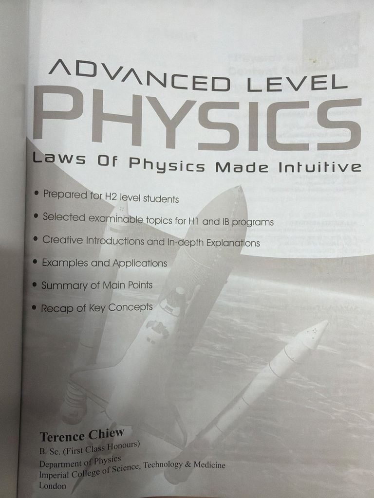  Advanced Level Physics Laws Of Physics Made Intuitive - Terence Chiew 