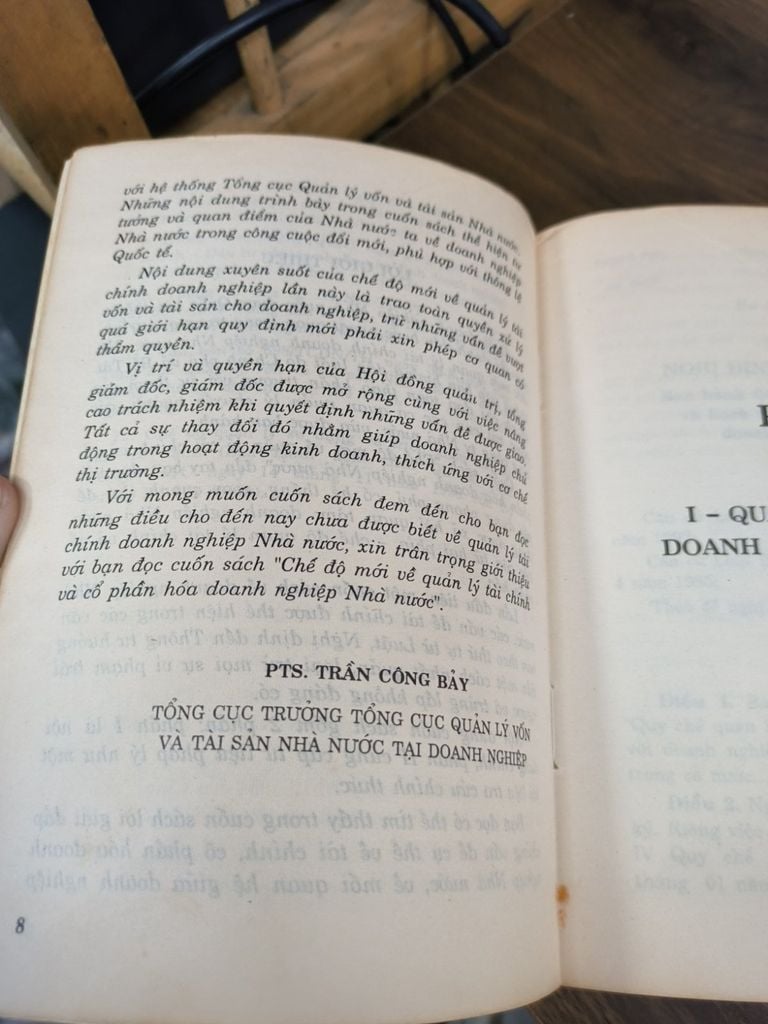  Chế Độ Mới Về Quản Lý Tài Chính Và Cổ Phần Hóa Doanh Nghiệp Nhà Nước 