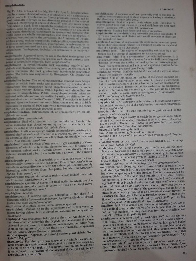  Glossary Of Geology Second Edition - Bates & Jackson 