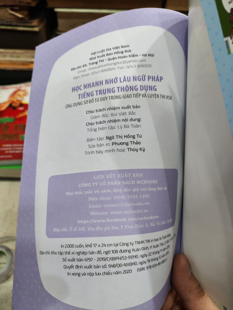  Học Nhanh Nhớ Lâu Ngữ Pháp Tiếng Trung Phổ Thông 