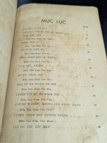  Mười điều tâm niệm - Hoàng Đạo 