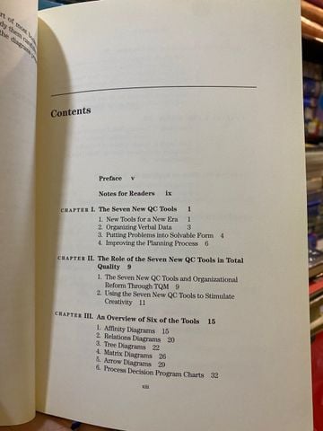  The seven new QC tools 