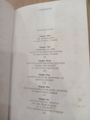  Emotional stress and cardiovascular response - E.I.Sokolov, V.P.Podachin, E.V.Belova 