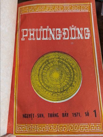  Nguyệt San Phương Đông Số 1 Đến 6 Năm 1971 (Làm Lại Bìa, Còn Bía Gốc Đóng Chung 6 Số) 