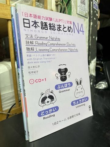  Hán tự, từ vựng đính kèm tiếng Việt N4 