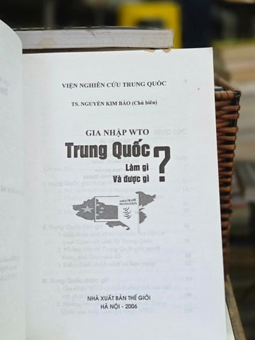  Gia Nhập Wto Trung Quốc: Làm Gì Và Được Gì? – Nguyễn Kim Bảo 