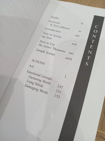  Actions: The actors' thesaurus - Marina Caldarone, Maggie Lloyd-Williams 