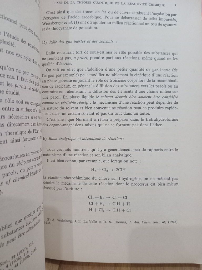  Théorie Quantique De La Réactivité Chimique - R. Daudel 