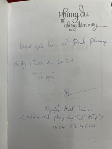 Phúng Dụ Từ Những Đám Mây Thơ - Nguyễn Anh Tuấn 