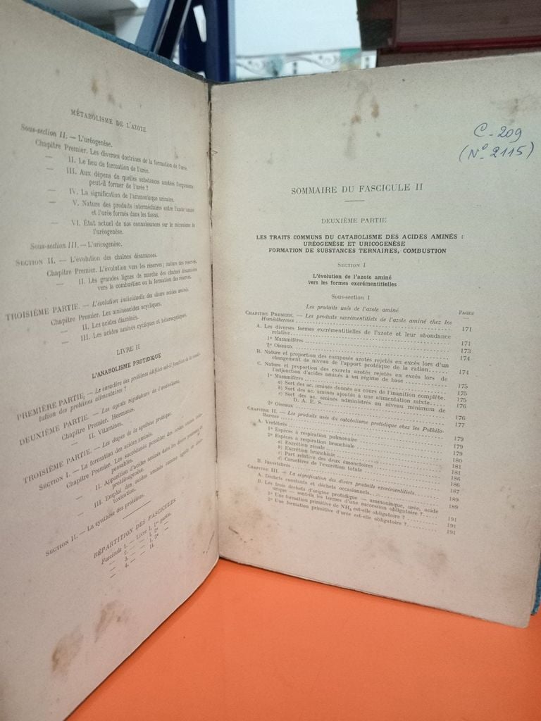  Le Métabolisme De L'Azote - Emile F. Terroine 