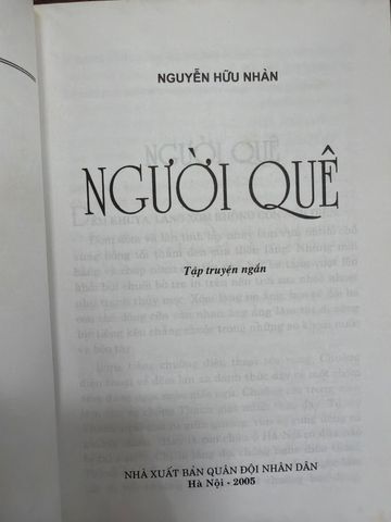  Người Quê – Nguyễn Hữu Nhàn 
