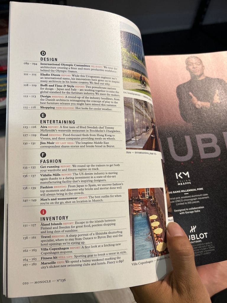  Monocle - September 2020 | Issue 136 | Let's Get Moving 
