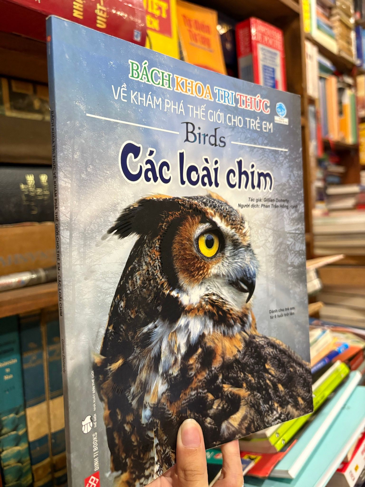  Bách khoa tri thức về khám phá thế giới cho trẻ em - Birds - các loài chim - Gillian Doherty 