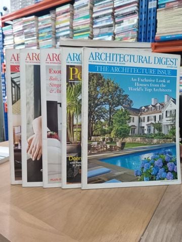  Architectural Digest: The international magazine of design 