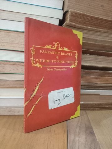  Fantastic beasts & where to find them - Newt Scamander 